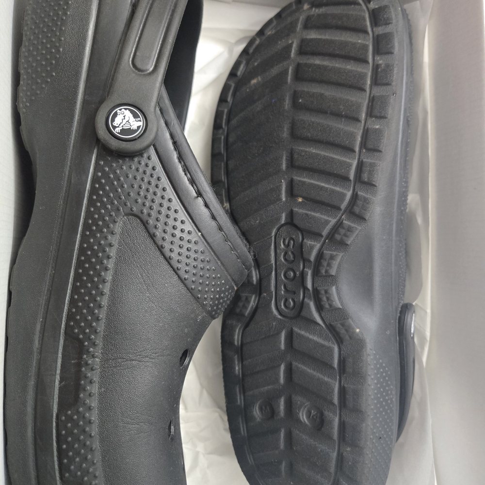 Crocs Men's Black Clogs Size 14